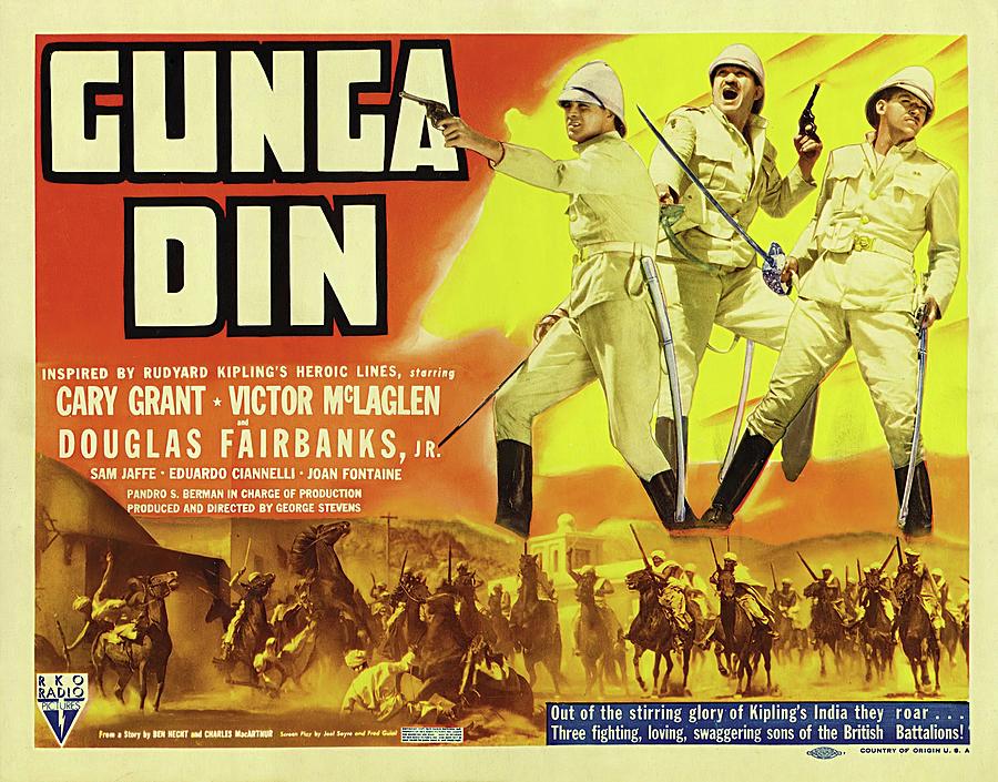 GUNGA DIN -1939-, directed by GEORGE STEVENS. Photograph by Album