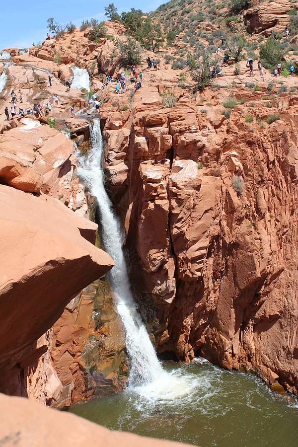 Gunlock Falls Photograph by Michelle Hardebeck Fine Art America
