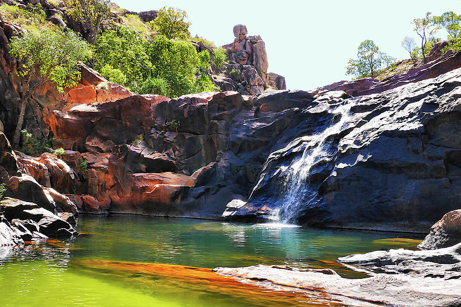 Gunlom Rock Pools - Kakadu National Park Photograph by Lexa Harpell