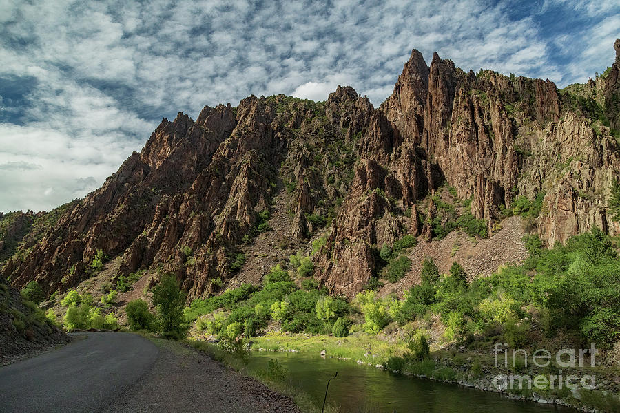 Black Canyon Of The Gunnison Photograph - Gunnison River   8b7317 by Stephen Parker