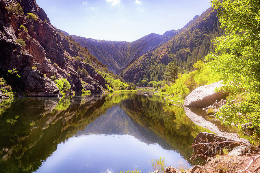 Gunnison River Serenity Photograph by Courtney Eggers