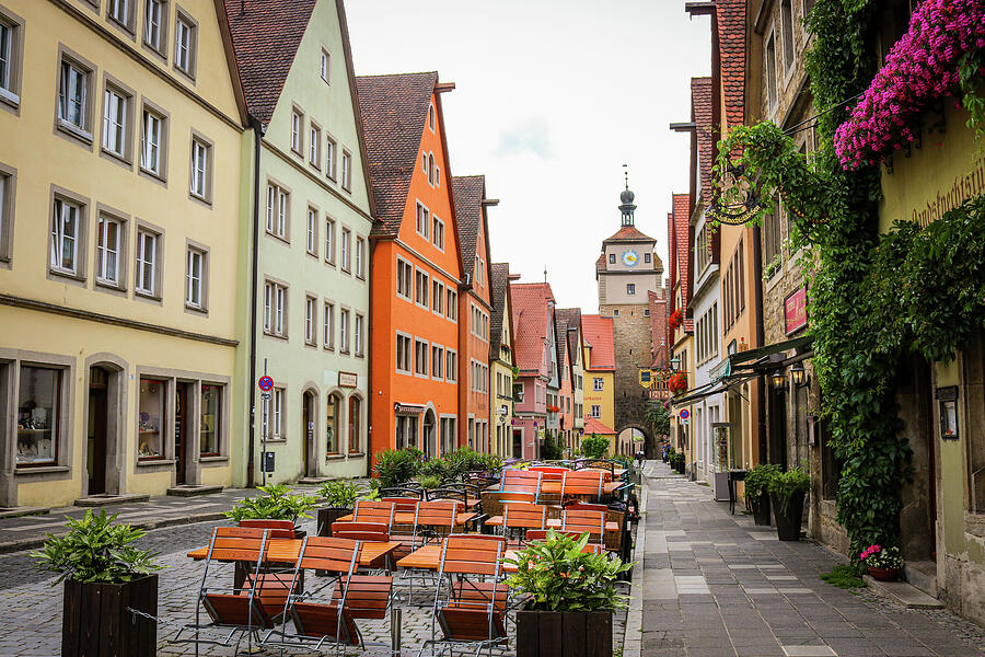 Gunzenhausen Clock Tower and Quaint German Cities and Cityscapes Photograph by Brigitte Blanchette Thompson Gunzenhausen Clock Tower and Quaint German Cities and Cityscapes Photograph by Brigitte Blanchette Thompson