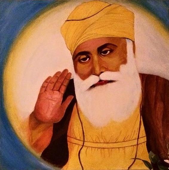 Guru Nanak Painting by Gita gg - Fine Art America