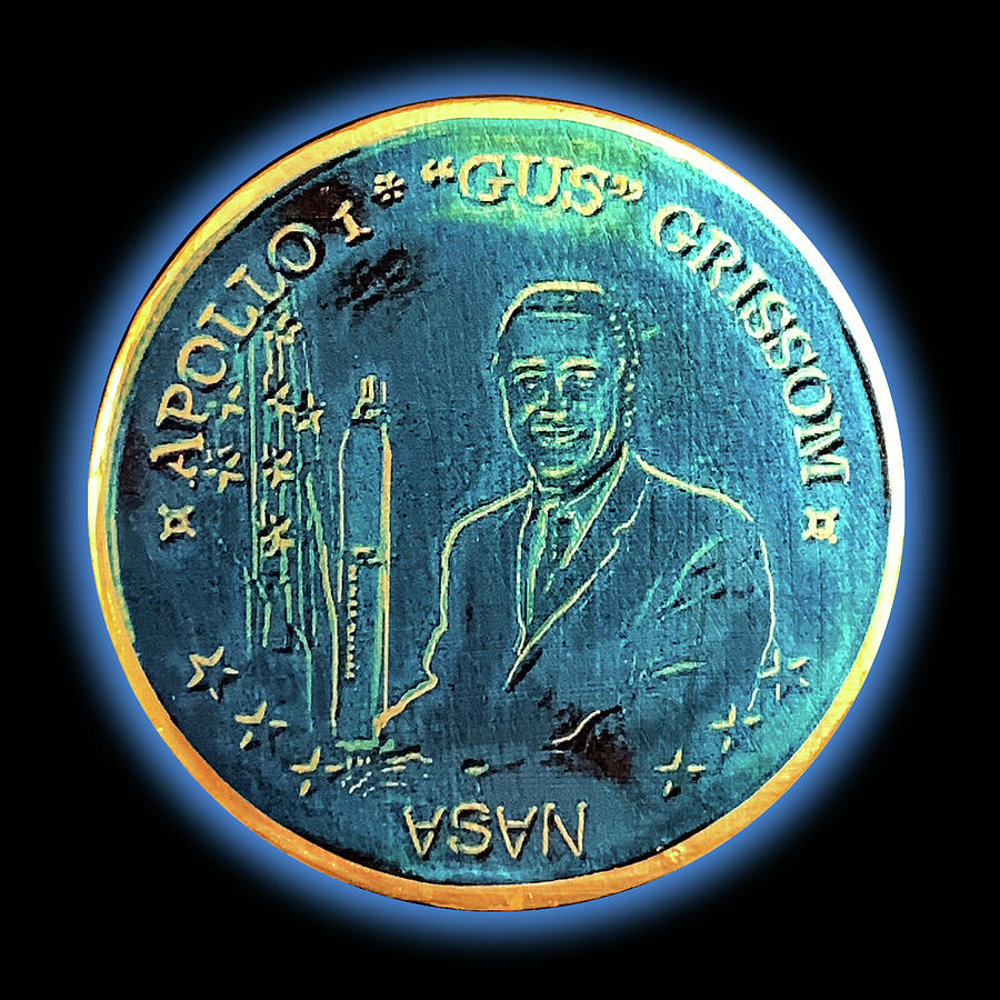 Gus Grissom V1A Mixed Media by Wunderle