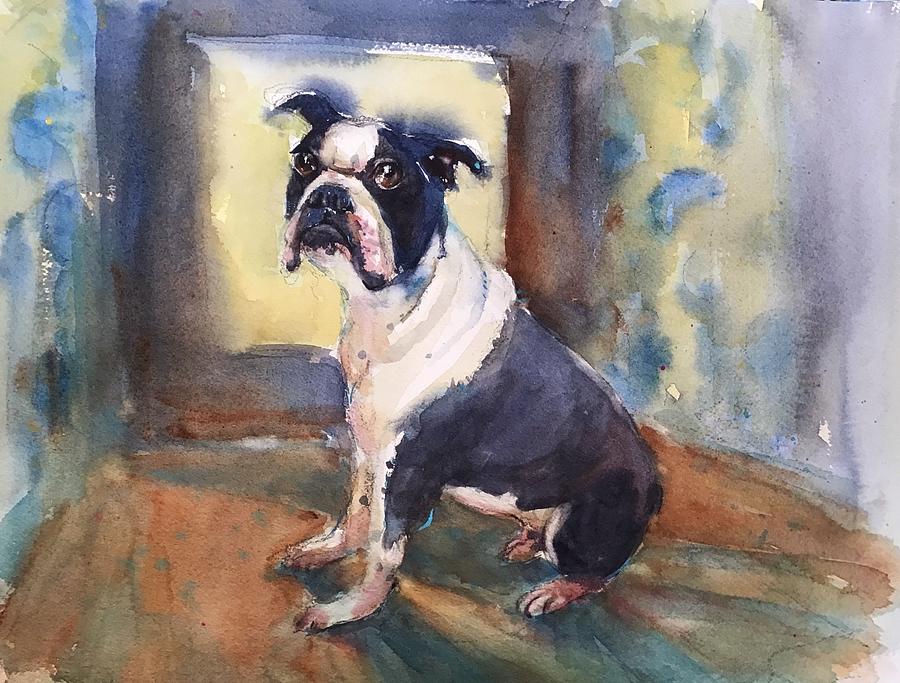 Gus Painting by Judith Levins