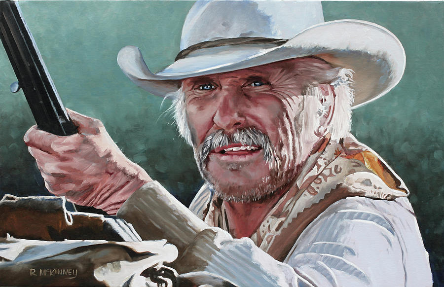Horse Painting - Gus McCrae Alive  by Rick McKinney