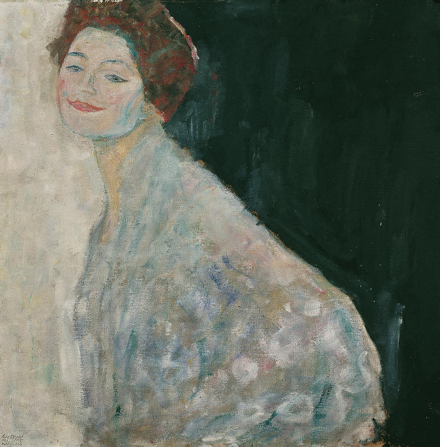 Gustav Klimt  Dame In Weiss  4286   Sterreichische Galerie Belvedere Digital Art