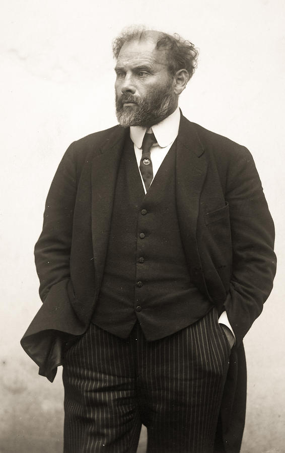 Gustav Klimt Portrait Photograph by Alexander Ivanov - Fine Art America