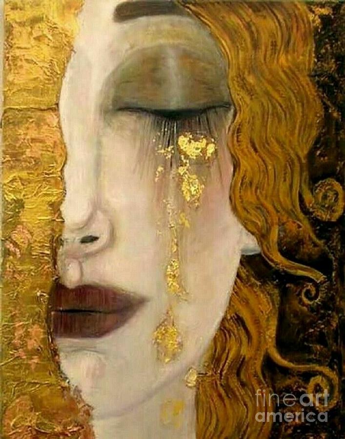 Gustavo Klimt-Painting Painting by New York Artist