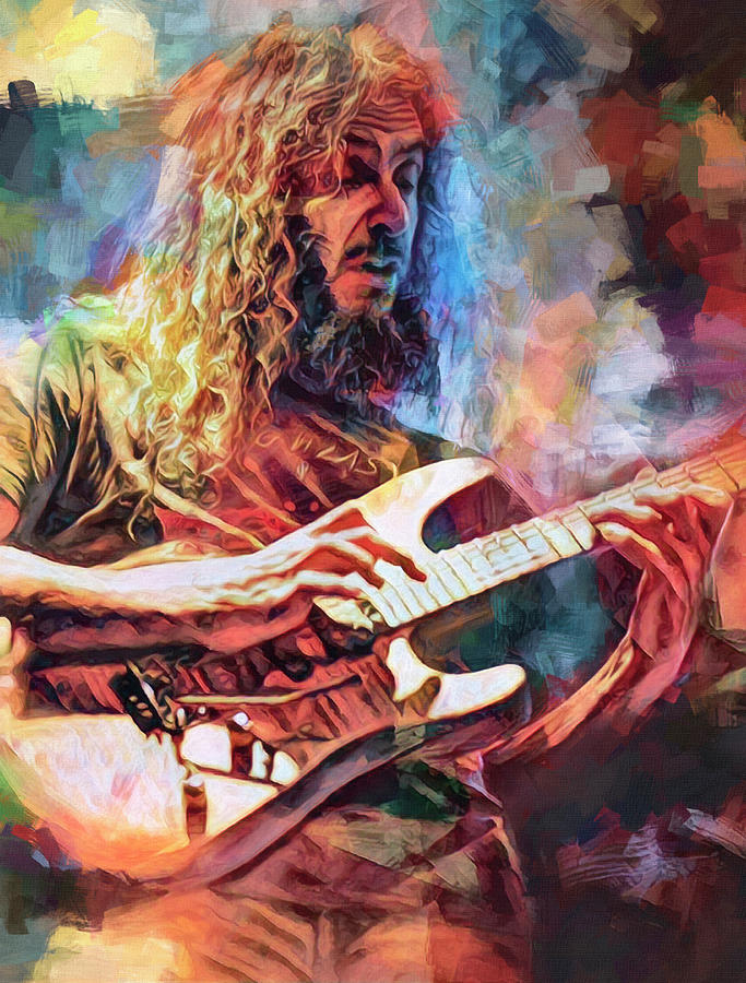 Guthrie Govan The Aristocrats Mixed Media by Mal Bray - Fine Art America