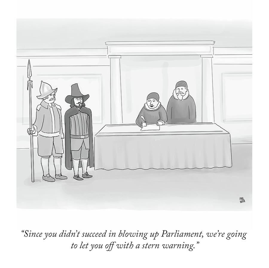 Guy Fawkes Sentenced by Paul Noth
