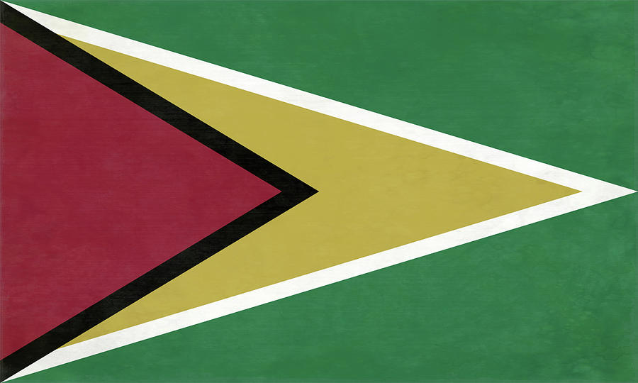 Guyana Flag Digital Art by Leslie Montgomery - Fine Art America