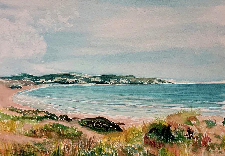 Gwithian Cornwall Watercolour Painting