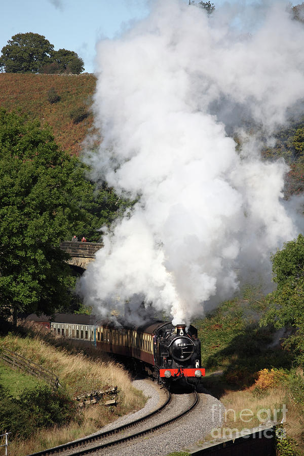 GWR 0-6-2 No 6619 NYMR Photograph by Bryan Attewell