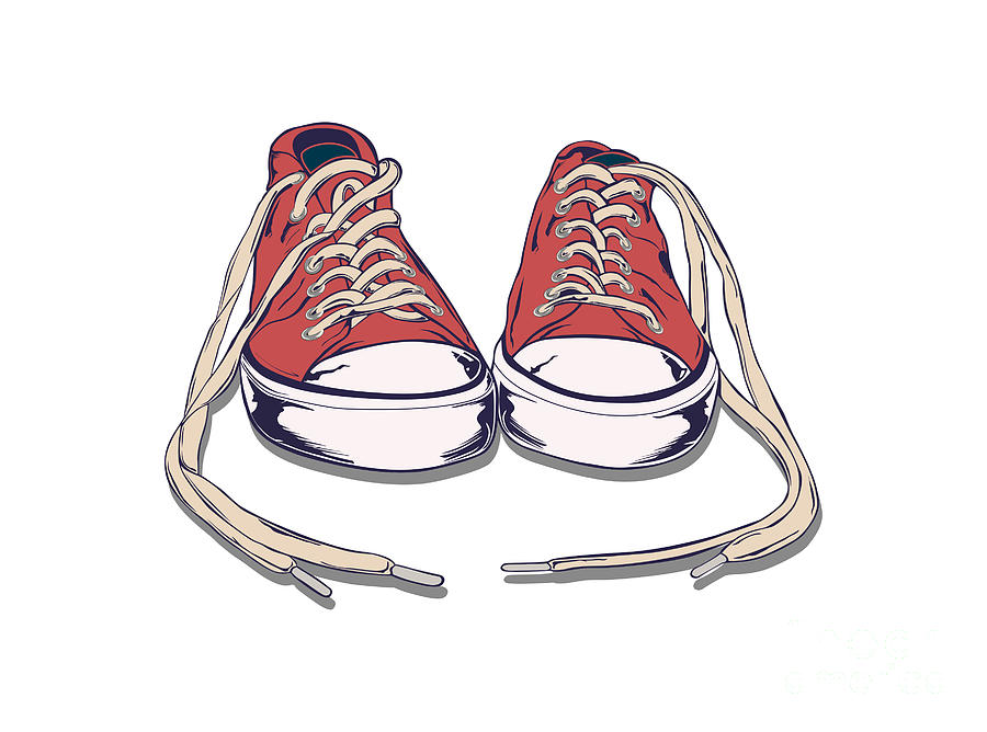 Gym Shoe Digital Art by Samandale | Fine Art America