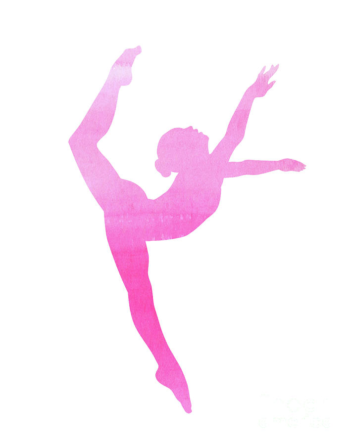 Gymnast Digital Art by Jennifer Camp