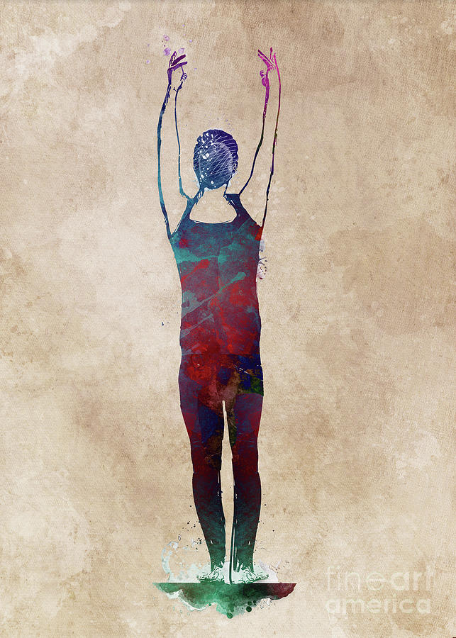 Gymnastics Sport Art Digital Art