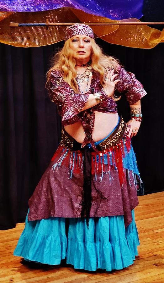 Gypsy Sword Dancer Photograph by VLee Watson