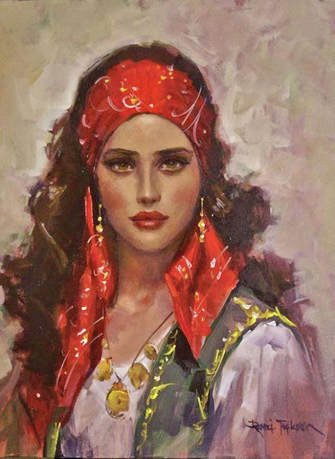 Gypsy Woman Digital Art by Long Shot