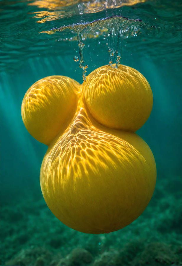Abstract Photograph - H2O - Sponge by My Head Cinema