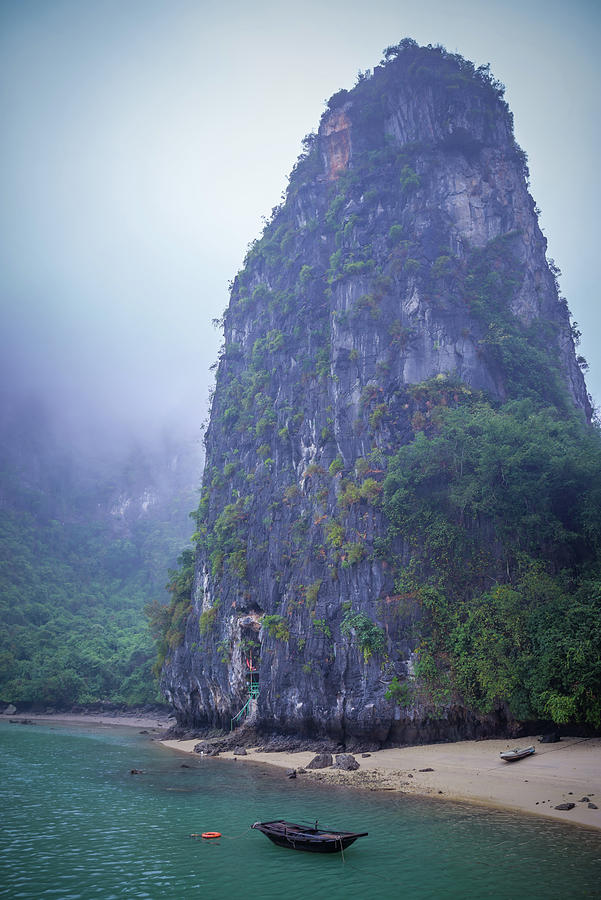 Ha Long Bay Island Vietnam Photograph by Scott McGuire