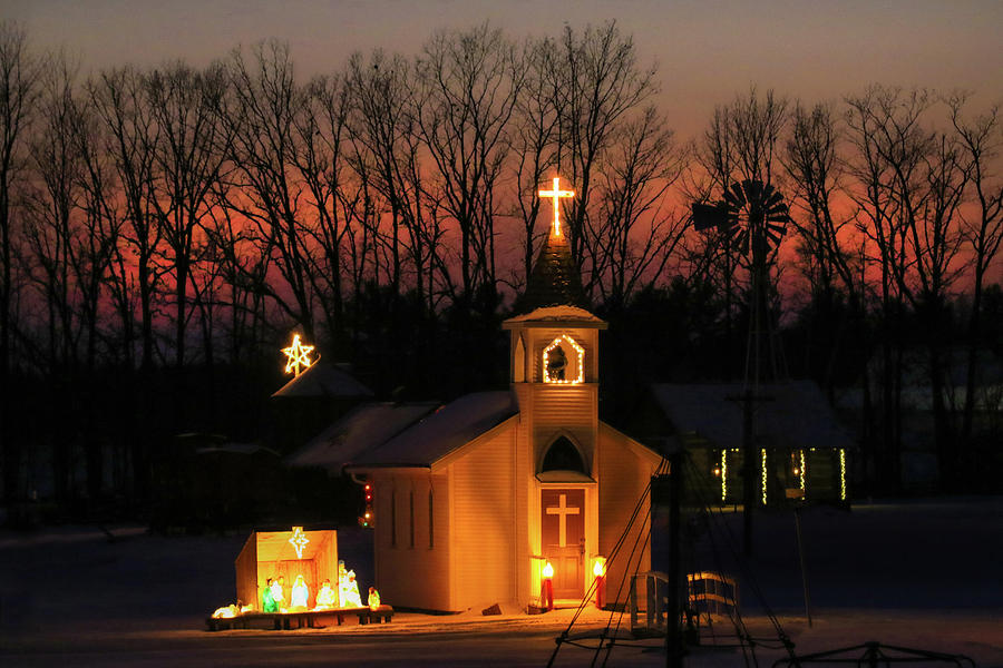 Haas Country Chapel Photograph by Brook Burling