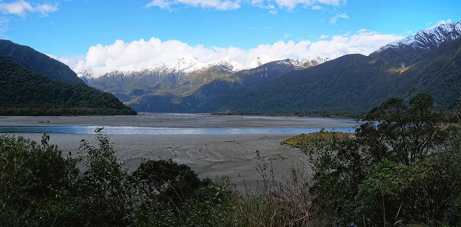 Haast Valley Panorama, New Zealand Photograph by Steven Ralser