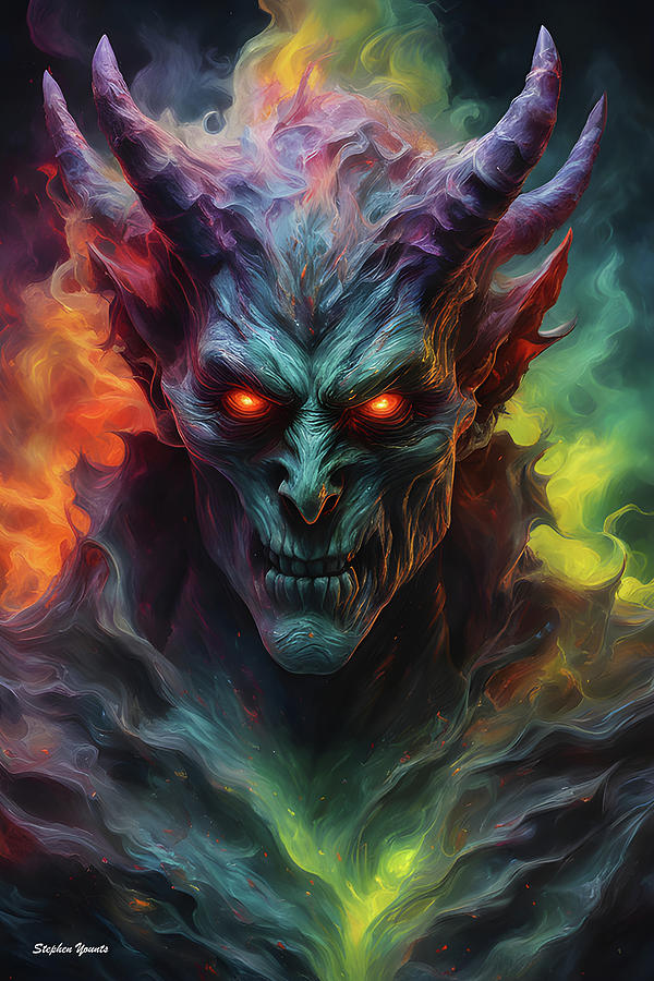 Hades - Devil Digital Art by Stephen Younts - Fine Art America