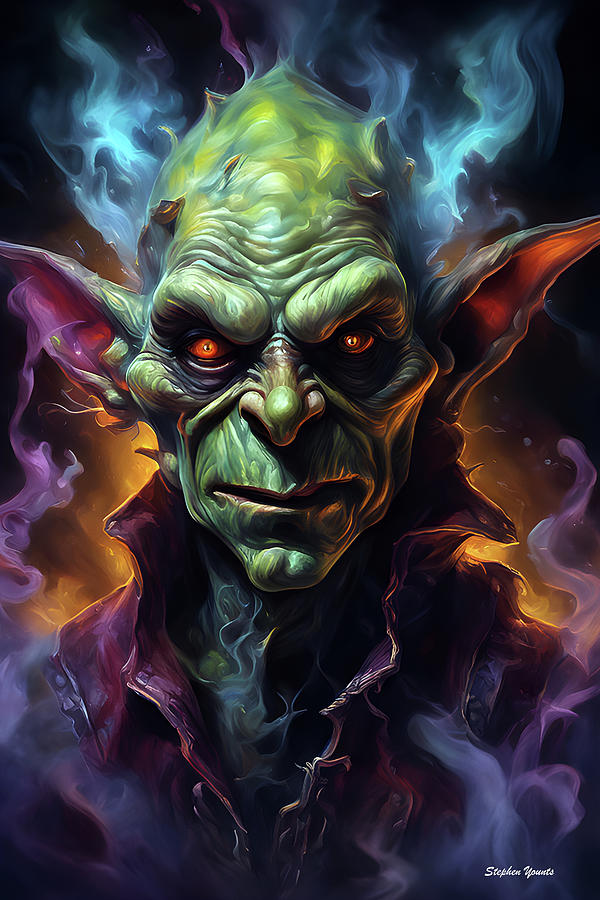 Hades - Goblin Digital Art by Stephen Younts - Fine Art America