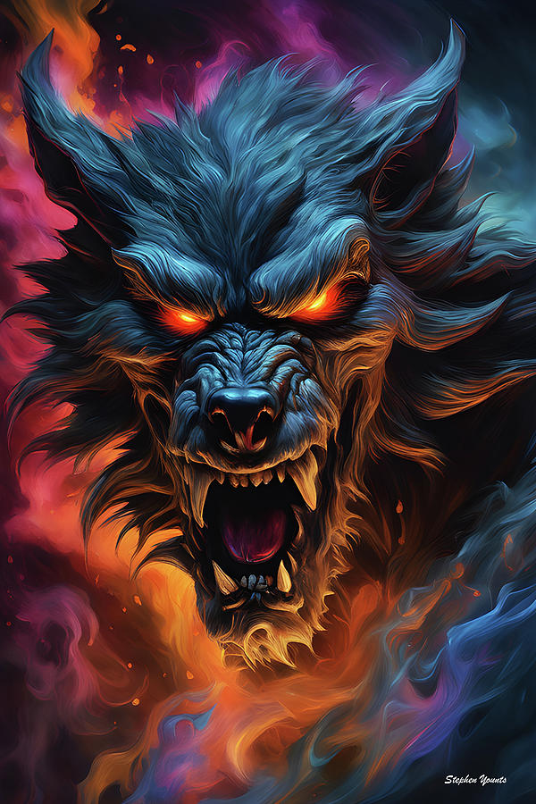 Hades - Werewolf Digital Art by Stephen Younts - Fine Art America