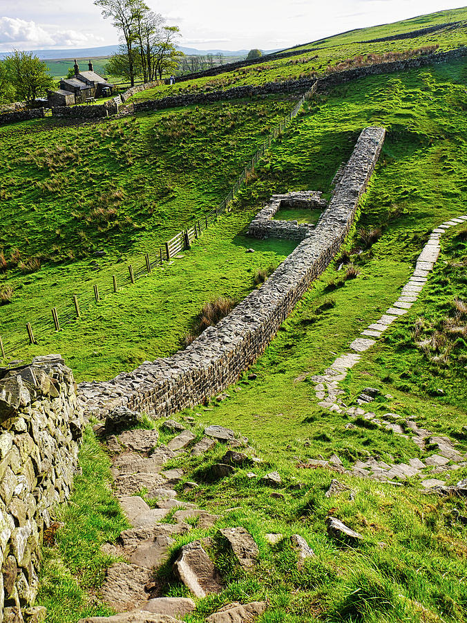 Hadrians Wall Remnants Photograph by Lexa Harpell