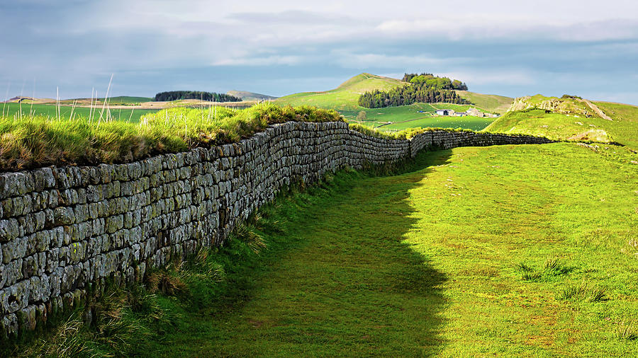 Hadrians Wall Up Close Photograph by Lexa Harpell