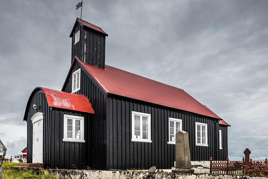 Hafnir church Kirkjuvogskirkja Photograph by RicardMN Photography