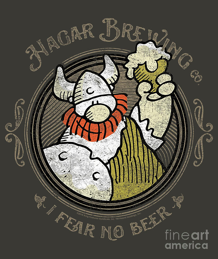 Hagar The Horrible Viking Hagar Brewing Digital Art By Sarah Axelsson 