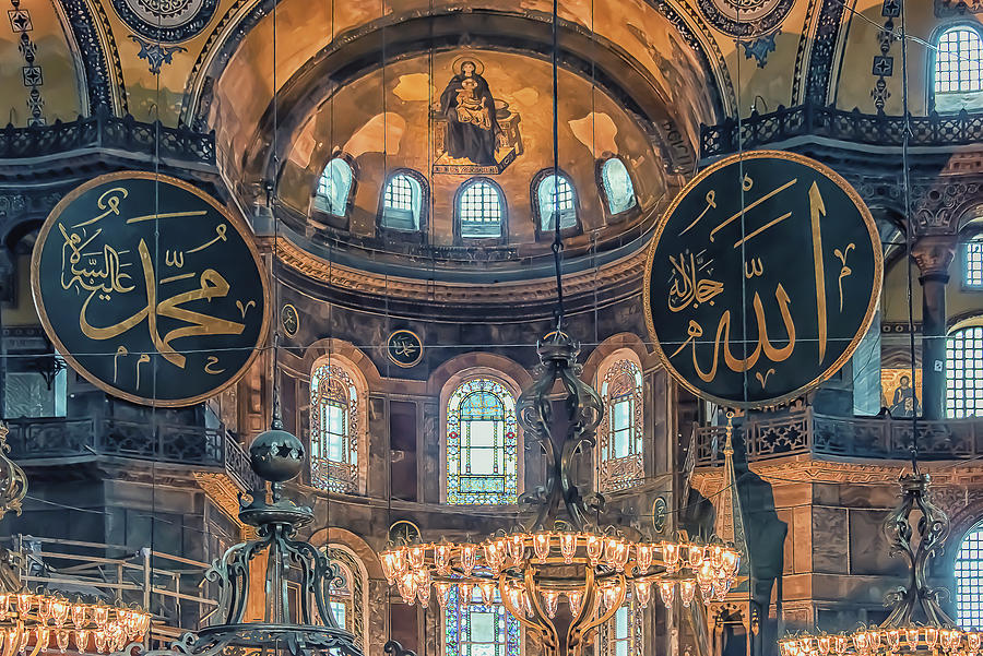 Byzantine Photograph - Hagia Sophia by Manjik Pictures