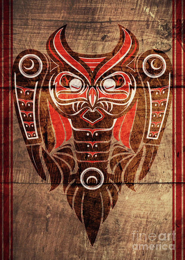 Haida Totem 4 Digital Art by Karl Wiebe - Pixels
