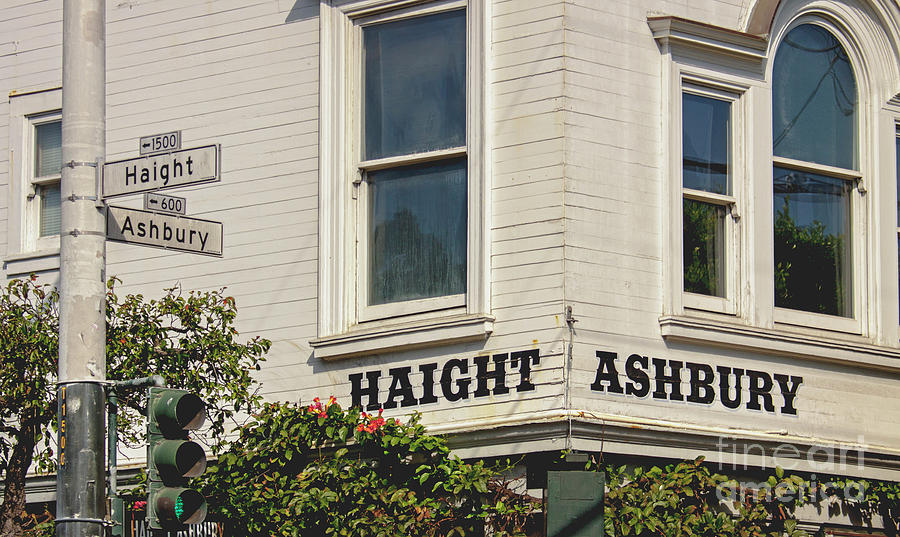 Haight Ashbury - Home Of The Hippies In The 60s Photograph
