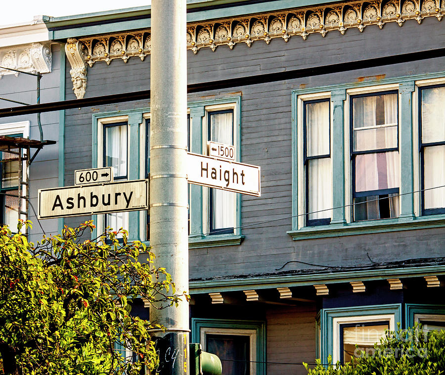 Haight Ashbury San Francisco California Photograph