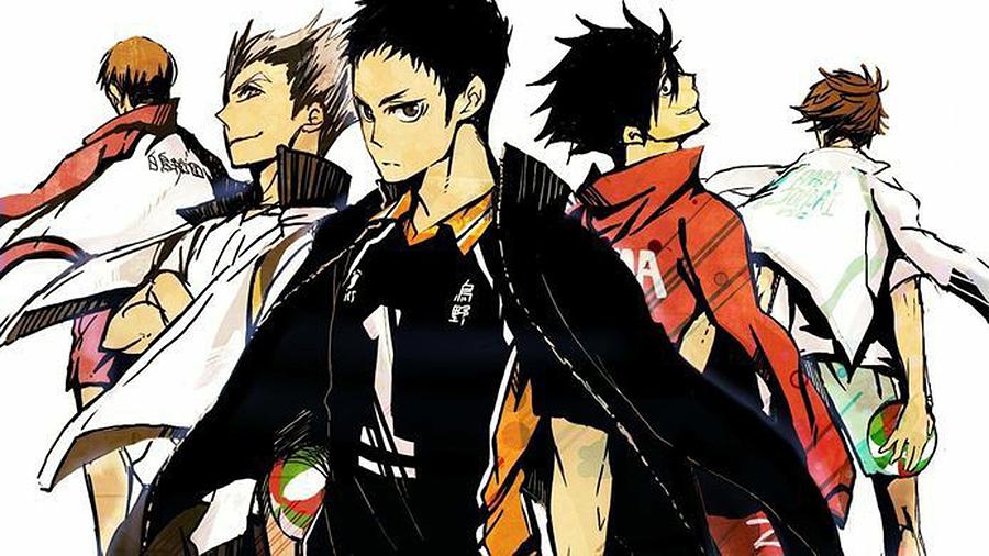 Haikyuu All Team Digital Art by Gregory P Briggs Briggs