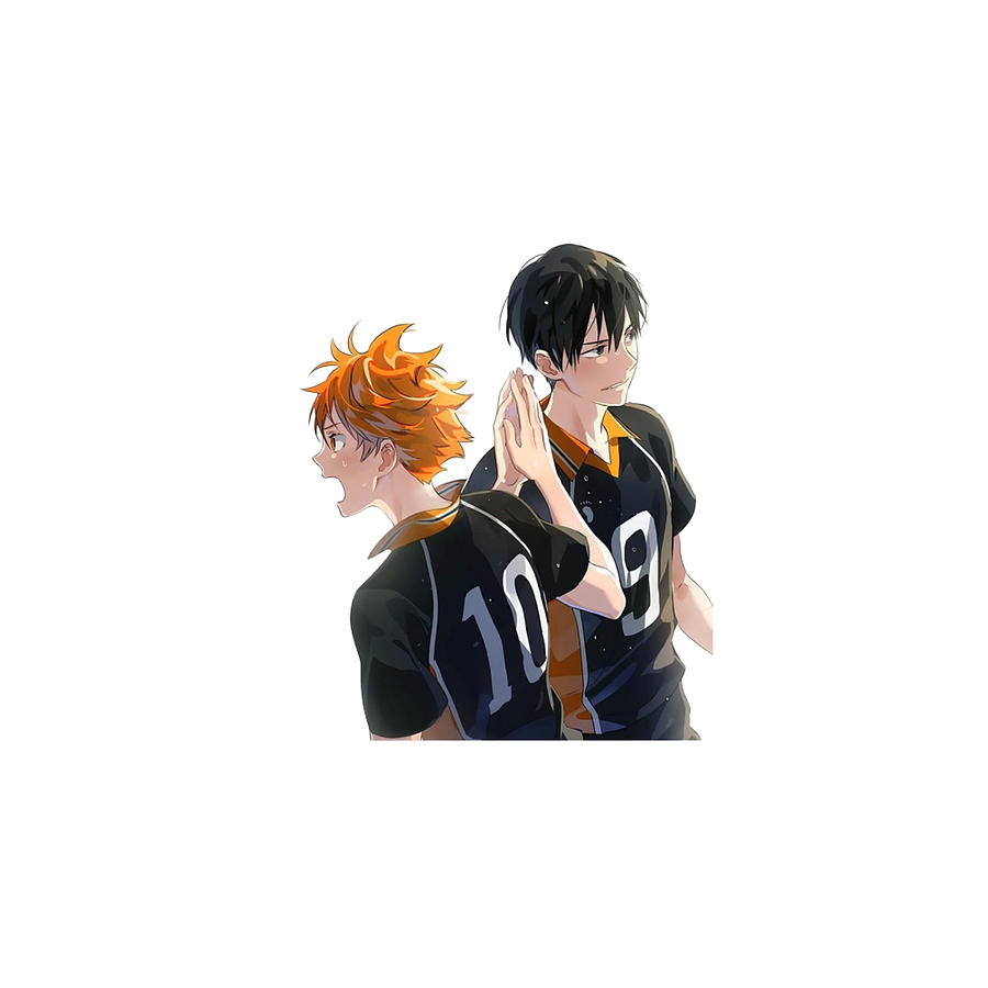 Haikyuu Kageyama And Hinata Toss Digital Art by Christopher S Gage Gage