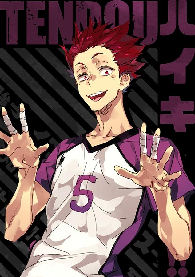 Haikyuu - Satori Tendou Tendo Poster Digital Art by Jeffery Hampton