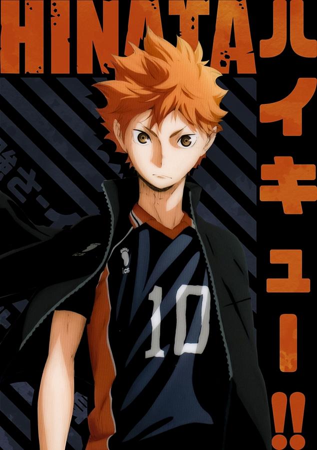 Haikyuu - Shouyou Hinata Shoyo Poster Digital Art by Jeffery Hampton