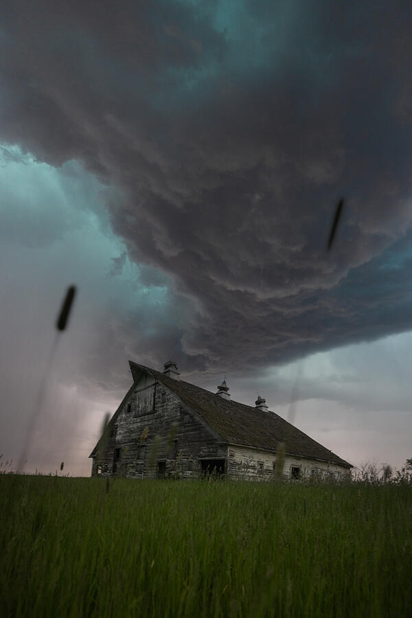 Hailcore Barn Photograph by Aaron J Groen Hailcore Barn Photograph by Aaron J Groen