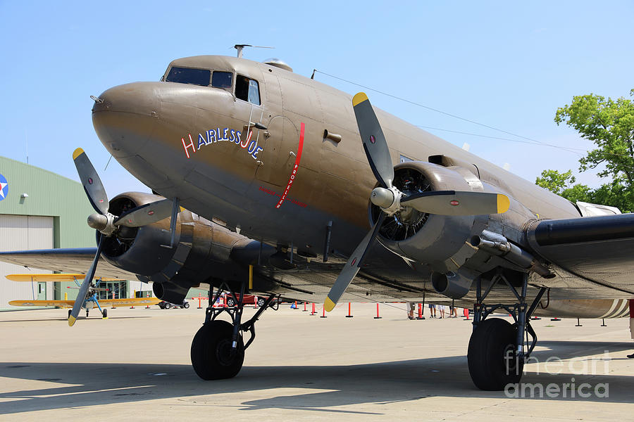 Hairless Joe Douglas C-47 Airplane 8675 Photograph by Jack Schultz - Pixels