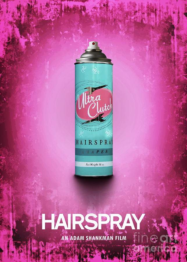 Ultra Clutch Hairspray Label