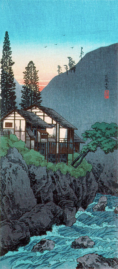 Hakone Painting by Hiroaki Takahashi Hakone Painting by Hiroaki Takahashi
