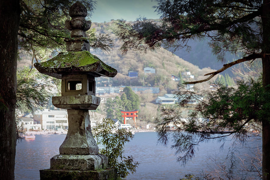 Hakone Lamp Photograph by Bill Chizek