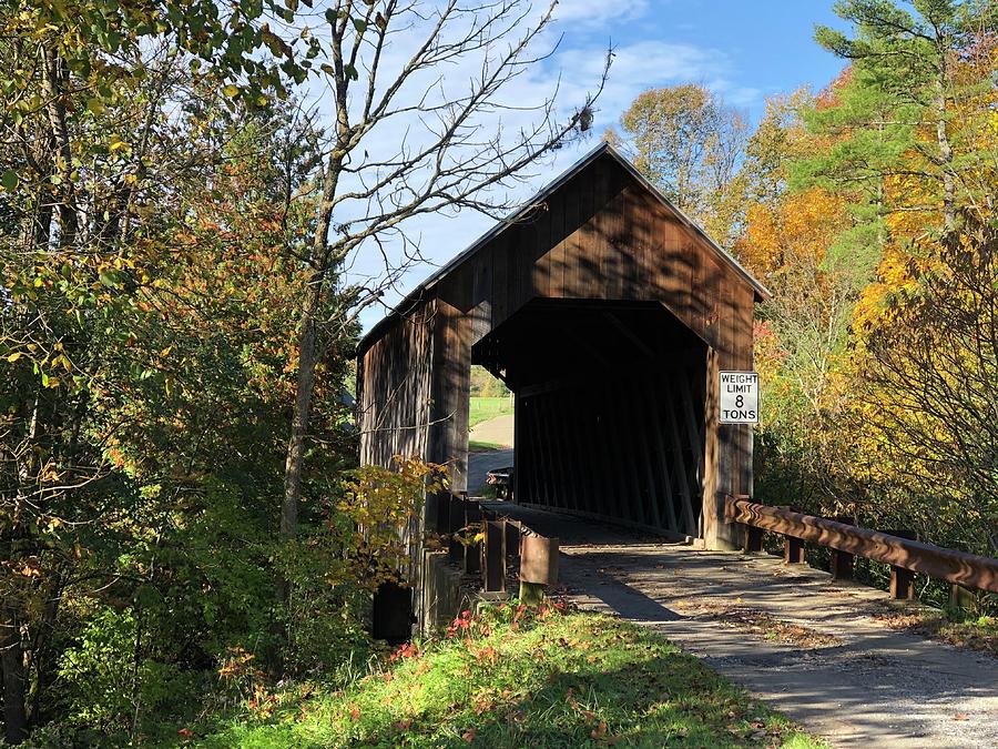 Halpin Covered Bridge Photograph by Paul Chandler - Fine Art America