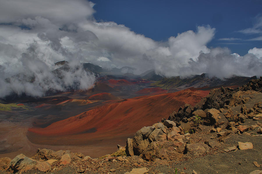 Haleakala Crater - Maui Photograph by Stephen Vecchiotti