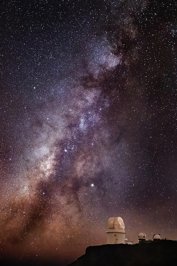 Milky Way Over Haleakala Observatory Photograph by James Capo